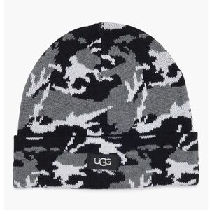 UGG Camo Print Wool Blend Beanie